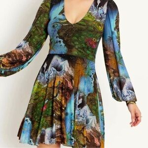 Blackmilk Termina sheer Zelda Romance dress NWT Medium